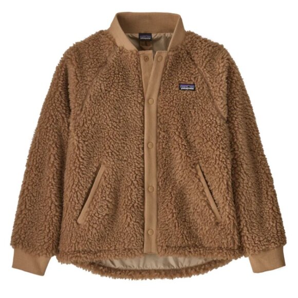 NWT New Kids' Retro-X Fleece Bomber Jacket Large L 12 Coat Wind Blocking Winter